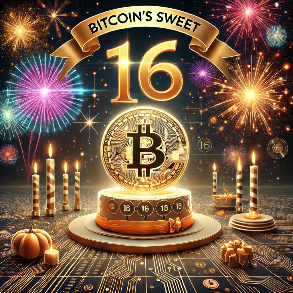 Bitcoin's Sweet 16: A Milestone of Resilience and Adoption